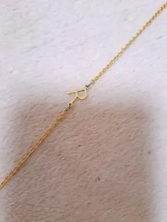 イニシャルネックレスR　サージカルステンレス　アルファベット ゴールド　推し活