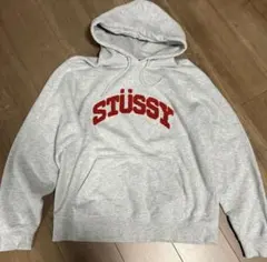 チ*ロ様 【希少】STUSSY パイルロゴ パーカー 正規品