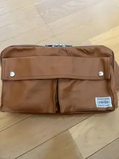 PORTER 포터 숄더백 브라운
