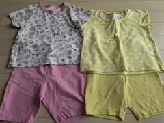 ユニクロ　ベビー半袖パジャマ　2枚セット　80