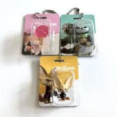 ズートピア　ブリスターチャーム　3個セット
