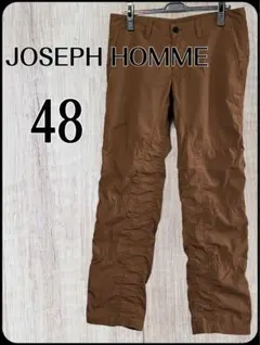 JOSEPH HOMME 立体縫製ナイロンパンツ　48 ブラウンのサムネイル
