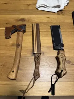 グレンスフォシュブルーク ハンドハチェットとシャープナーセット 
