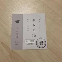 岐阜市各務原市　恵みの湯回数券11枚 2025年最新】恵みの湯 回数券の人気アイテム - メルカリ