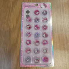 サンリオ　ハローキティ　おはじきシール　キラコロ