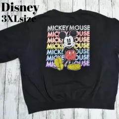 う*中様 アメリカ古着　ディズニー　Disney ミッキーマウス　スウェット　両