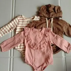 ロンパース・カバーオールセット