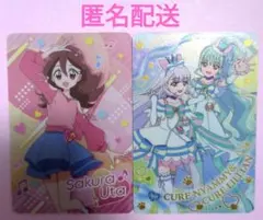 プリキュアカード　キミとアイドルプリキュア　わんだふるぷりきゅあ　２枚セット☆