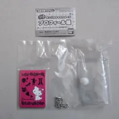 サンリオキャラクターズ プロフィール帳 豆ガシャ本 ガチャガチャ カプセルトイ