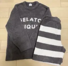 GELATO PIQUE ルームウェアセット グレー
