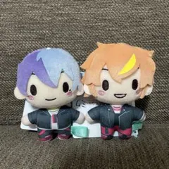 劇場版 プロジェクトセカイ ふわぷちマスコット 青柳冬弥 東雲彰人 2種 b