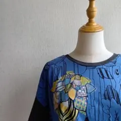 【タグ付き未使用品】SUPER HAKKA カットソー 花 リス 鳥 リボンのサムネイル
