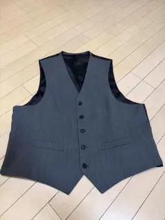 グレー スーツベスト E8サイズ