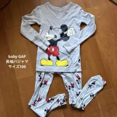 GAP ミッキー 長袖パジャマセット 100cm