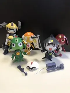 ケロロ軍曹 アクションフィギュア 6体セット Amazon | TAMASHII NATIONS ケロロ軍曹 ケロロ IN ACTION!! ギロロ伍長
