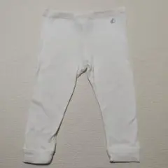 プチバトー　レギンス　18m/81cm ホワイトのサムネイル
