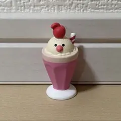 デコレ コンコンブル 文鳥スイーツ 桃色クリームソーダ