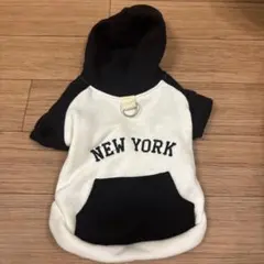 NEW YORK フード付き犬服Sサイズ