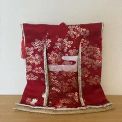 ミニチュア和装（ミニ着物） 金襴（きんらん）小花尽くし　新布 ミニチュア和装（ミニ着物） 金襴（きんらん）小花尽くし 新布 - メルカリ