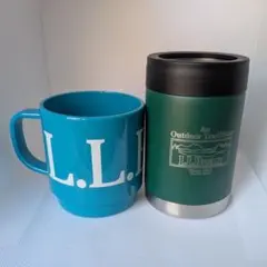 ​【非売品・ノベルティ】L.L.Bean マグカップ ＆ 缶ホルダー セットのサムネイル