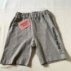 【新品】ハーフパンツ　パンツ　ズボン　ボトム　グレー　女の子　120