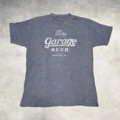 g*.様 Braxton Garage Beer 半袖 Tシャツ グレー 古着のサムネイル