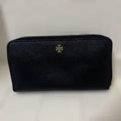 Tory Burch トリーバーチ 長財布 ラウンドファスナー ブラック