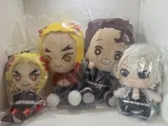 鬼滅の刃 ぬいぐるみ 竈門炭治郎 煉獄杏寿郎 不死川実弥