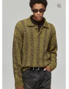 SIMPLE PROJECT CHUNKY STRIPED POLOのサムネイル