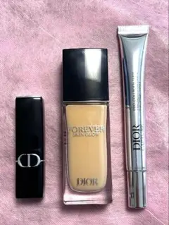 Dior 3点セット リキッドファンデ 目元美容液 口紅 定価26950円