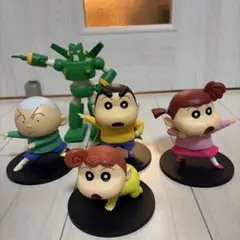 クレヨンしんちゃん　フィギュア　5点セット　しん次元！カスカベ防衛隊