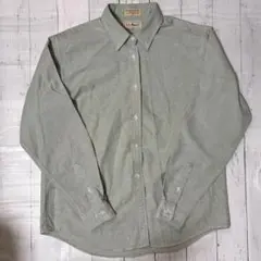 【希少】80s-90s USA製 L.L.Bean オックスフォードシャツ 10
