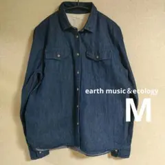 コットンシャツ m
