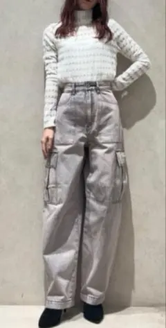 rienda オーバーポケット JW DENIM PT