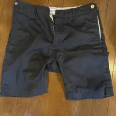 BEAUTY & YOUTH ネイビー ショートパンツ