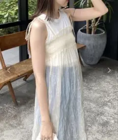 シアーシャーリングワンピースSET