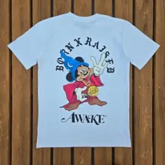 BornxRaised×AWAKE NY「FANTASIA」白Tee　サイズMのサムネイル