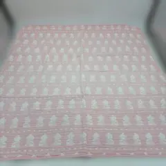 familiar ピンク クマ模様 ガーゼケット　MU5