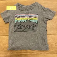 Patagonia グレー Tシャツ　2Tのサムネイル
