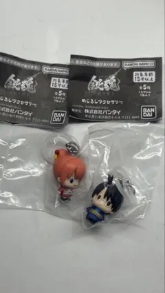 新劇場版 銀魂 -吉原大炎上- めじるしアクセサリー ガチャフィギュア 新八神楽