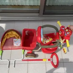 2025年最新】三輪車 それいけ!アンパンマンデラックスII レッド