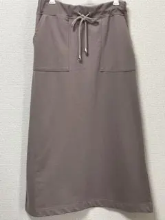 タイトスカート グレージュM