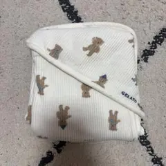 GELATO PIQUE ジェラートピケ　くま柄おくるみ