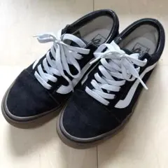 VANS オールドスクール DX 23.5cm ブラック ガムソール