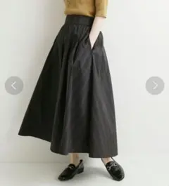 IENA イエナ ストライプギャザースカート 38