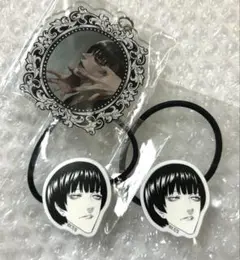 ジャンケットバンク　雛形春人　ギャンブラー　アクセサリーゴム　生首ヘアゴム