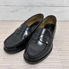 【美品】ハルタ ローファー 黒 23cm EE 通学用 革靴