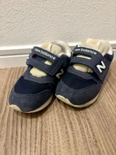 15センチnew balance996ネイビー キッズスニーカー