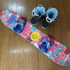 バートンチクレットBurton Chicklet キッズスノーボード120cm - メルカリ
