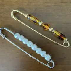 ブローチ 2点セット